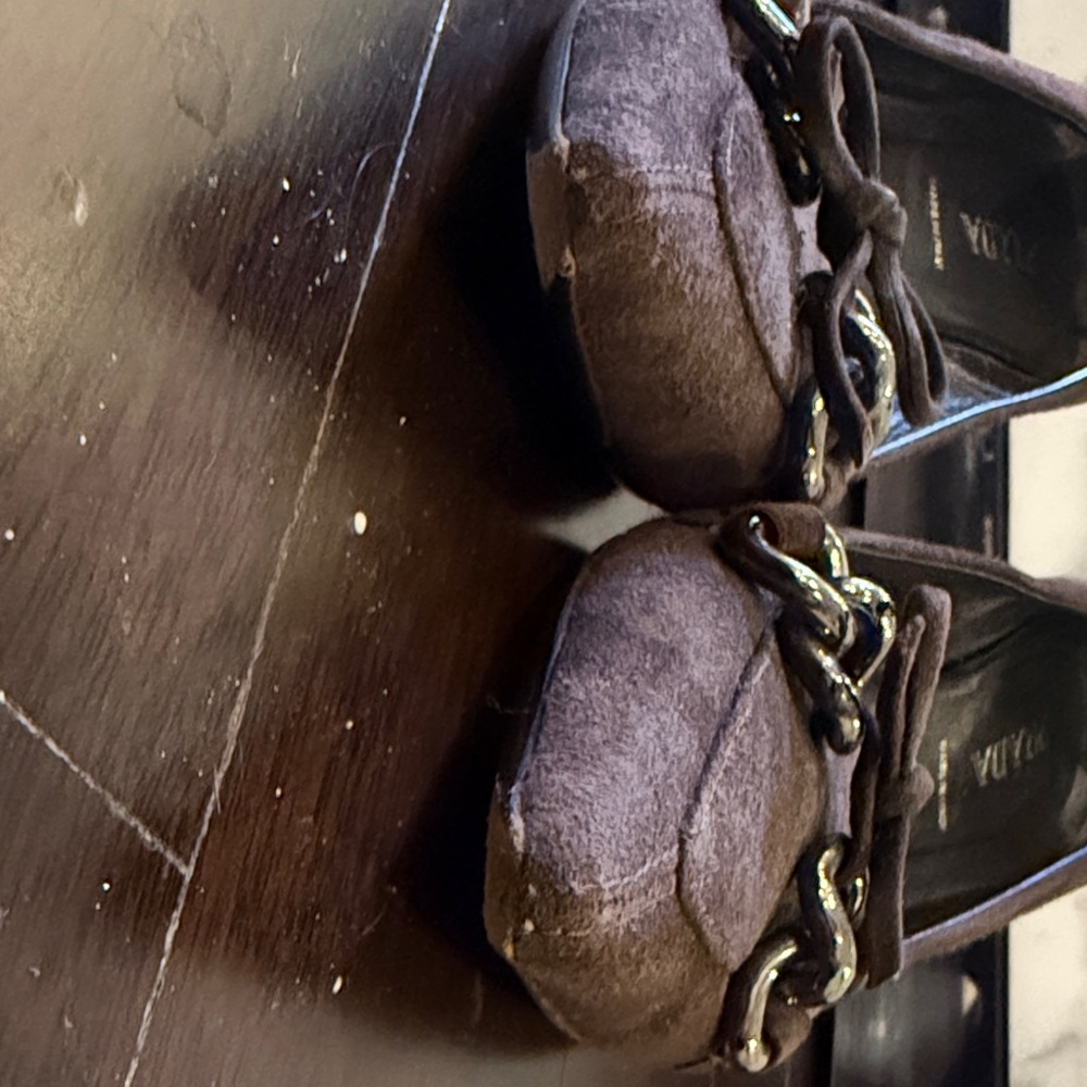 Prada Women's Dark Brown Chain Detail Heels
Authentic - Picture 5 of 7